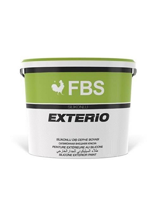 Fbs Exterio Silikonlu Dış Cephe Boyası 3.5 Kg Parlement Mavi Ral 5002