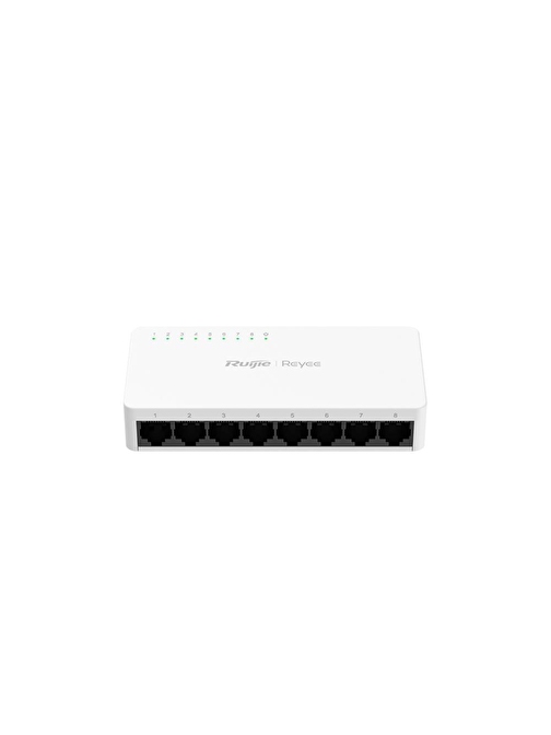 Ruijie Reyee RG-ES08G-L 8 Port 10-100-1000 Mbps Yönetilemez Switch Plastik Kasa