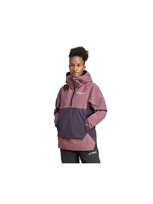 adidas W Xpr 2L Anorak Kadın Outdoor Montu JE4064 Pembe