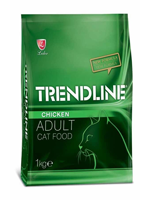 Trendline Tavuklu Yetişkin Kedi Maması 1 Kg