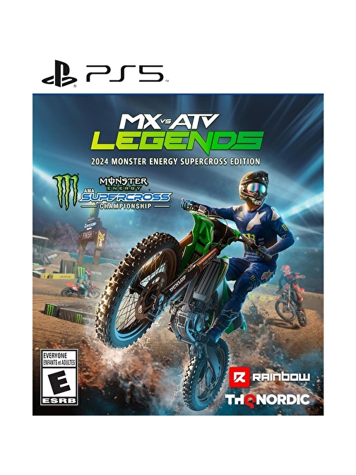 Mx Vs Atv Legends - 2024 Monster Energy Supercross Edition Ps5 Oyun