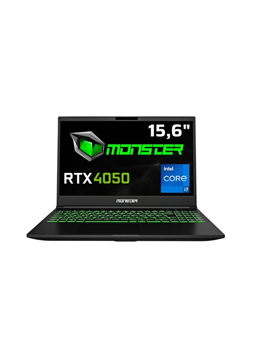 Monster Abra A5 V20.3.2 NVIDIA GeForce RTX4050 Intel Core i7-13700H 32 GB RAM 1 TB SSD 15.6 inç Full HD Freedos Oyuncu Dizüstü Bilgisayarı