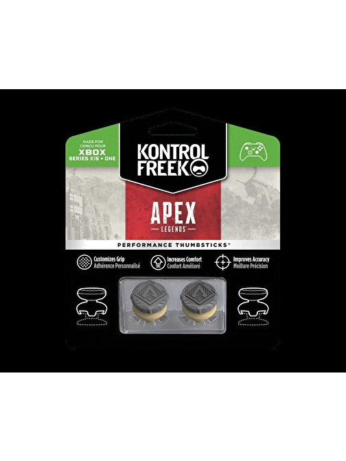 Cosmostech Kontrolfreek APEX LEGENDS XBOX Series X I S ve ONE Uyumlu Analog Başlık Thumbsticks - Performans Yükseltici ve Koruyucu