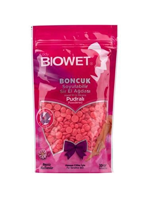 Lady Biowet Pudralı Boncuk Soyulabilir Sir Ağda 220 gr