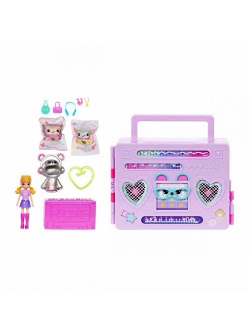 Polly Pocket Radyo Temalı Moda Eğlencesi Oyun Seti HRD65