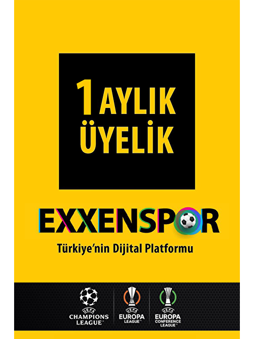 Exxenspor 1 Aylık Üyelik Kodu - Reklamlı