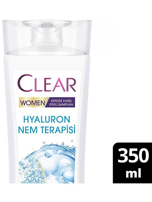 Clear Şampuan Hyaluron Nem Terapisi 350 Ml