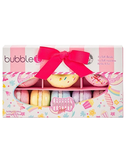 Bubble T Limited Edition Sweetea Shop 3 x 58 gr 5 x 50 gr. Banyo Topu Seti