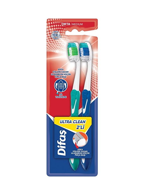 Ultra Clean 2 Li Diş Fırçası