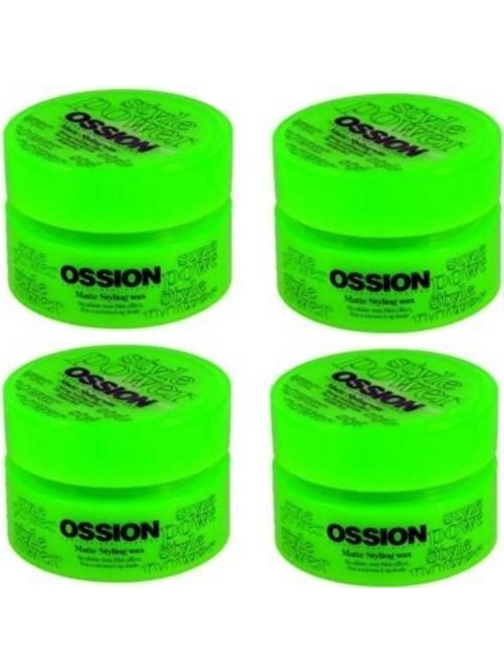 Ossion Matte Styling Mat Wax 100 ml 4 Adet