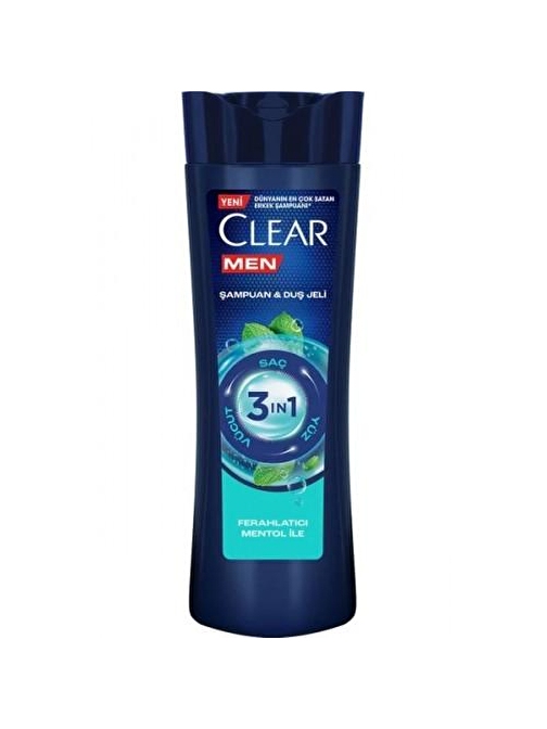 Clear Men Şampuan ve Duş Jeli Cool 350 ml