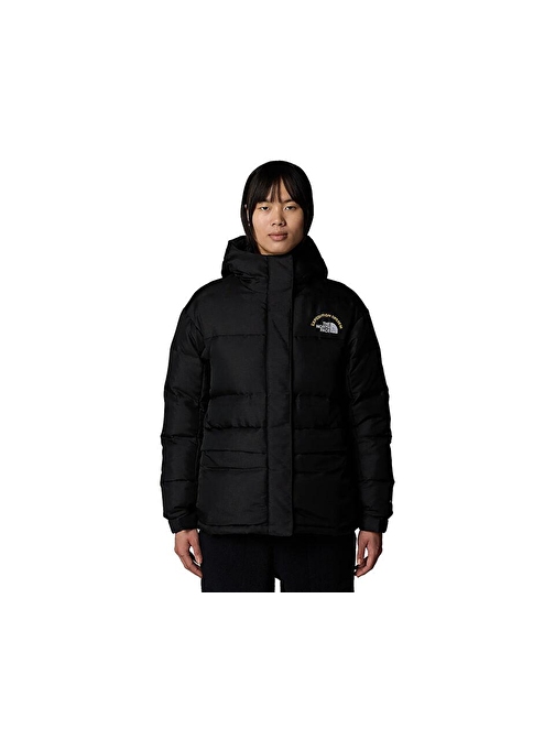 The North Face W Hmlyn 30 Anniversary Parka Kadın Outdoor Montu (600 Dolgu Kaz Tüyü) NF0A88YWJK31 Siyah