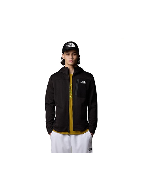 The North Face M Ma Fz Fleece Erkek Outdoor Ceket NF0A893QJK31 Siyah