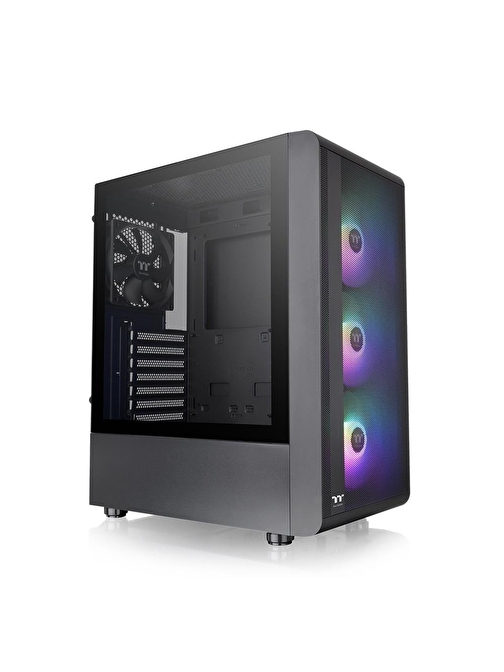 Thermaltake S200 TG 550W 80+ ARGB 3x120mm Fan Mesh Ön Panel, Tempered Glass Pencereli Oyuncu Kasası