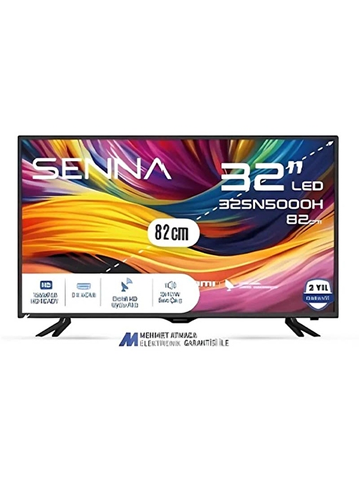 Senna 32SN5000H HD 32" 82 Ekran Uydu Alıcılı LED TV