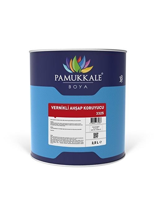 Pamukkale Ahşap Koruyucu Vernikli 2.5 Lt Orman Yeşili