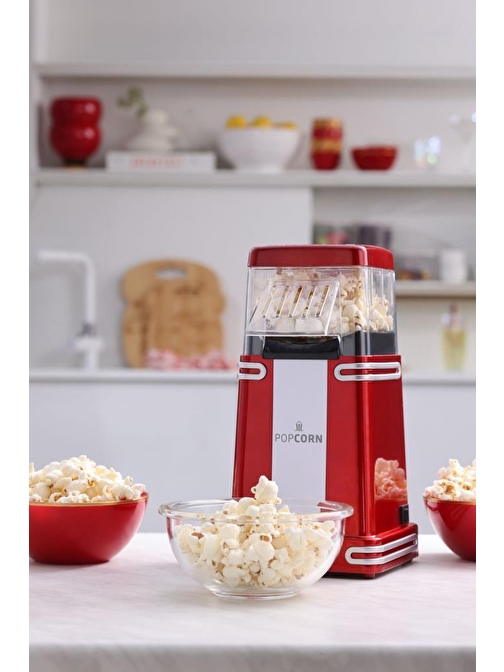 Cookplus Retro Popcorn Makinesi Middle