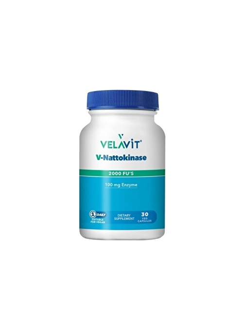 Velavit V-Nattokinase 30 Kapsül