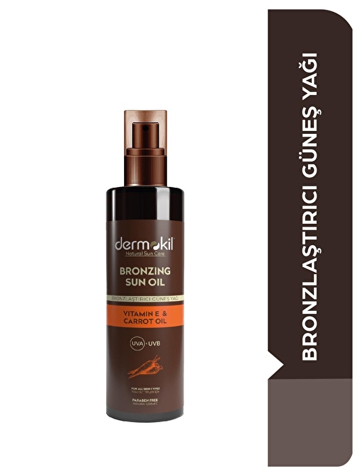 Dermokil Bronzlaştırıcı Güneş Yağı 200 Ml