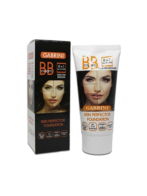 Gabrini Bb Cream 8 In 1 All In One Açık Ton