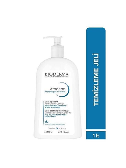 Bıoderma Atoderm Intensive Foaming Gel Temizleyici Jel 1 L