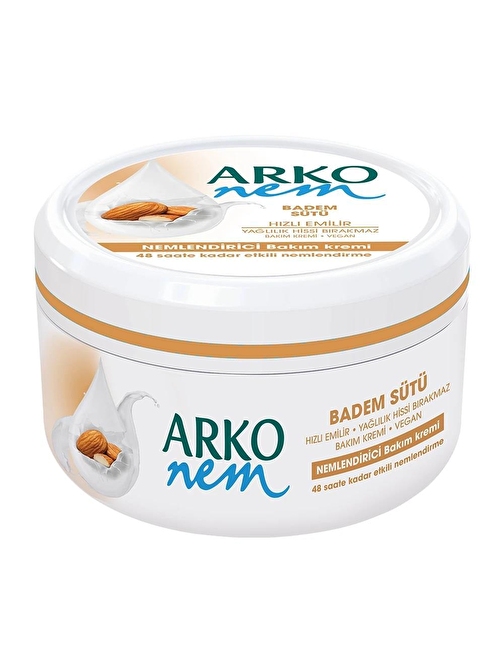 Arko Nem Badem Sütü Özlü Krem 300 Ml>