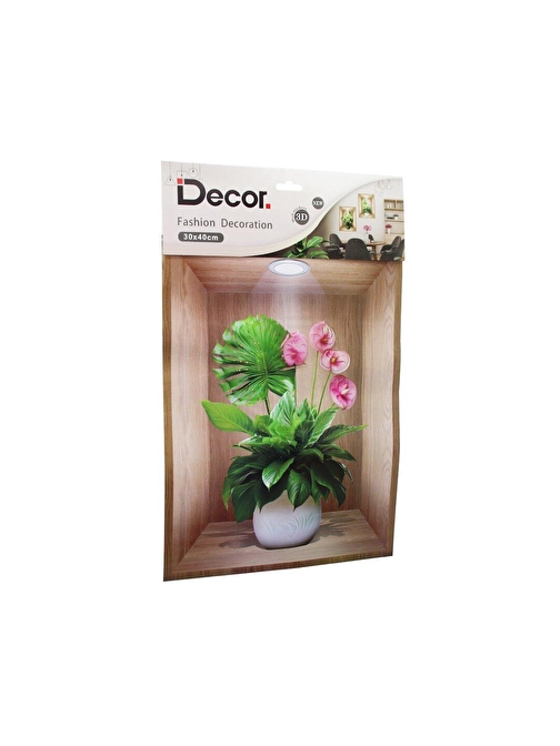 SAKSI 3D DUVAR STİCKER 30X40CM (3877)