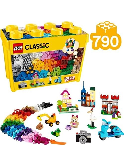 LEGO Classic 10698 Büyük Boy Yapım  Kutusu (790 Parça)