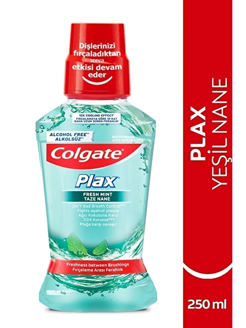 Colgate Plax Taze Nane Ferahlığı Ağız Bakım Suyu 250 Ml