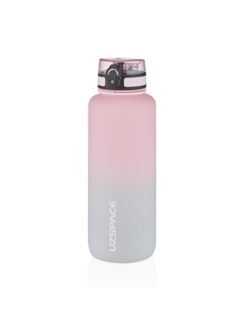 Uzspace Tritan Su Matarası 1500Ml VGN3056 Pembe Gri