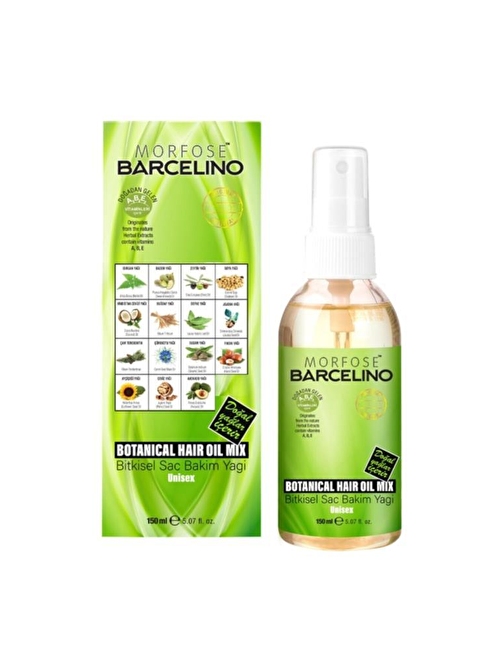 Barcelino Saç Bakım Yağı 150 ml