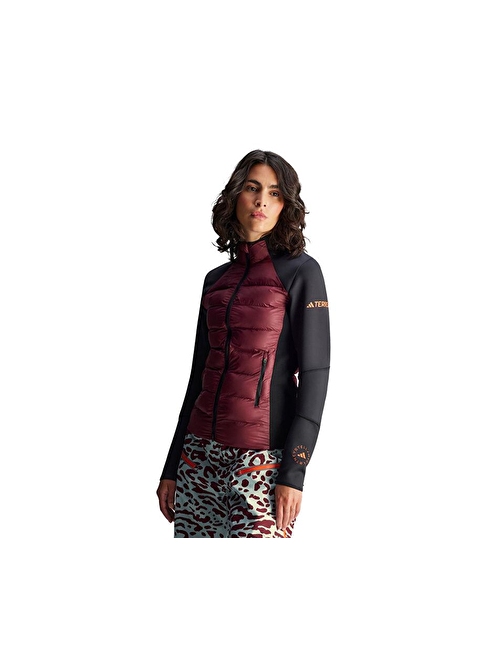 adidas By Stella McCartney x Terrex TrueNature Midlayer Kadın Outdoor Ceketi JE4080 Kırmızı