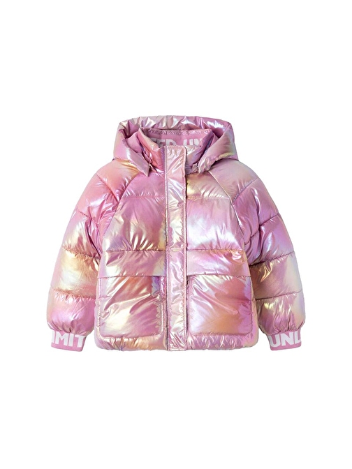 Name it kids Nkfmalan Puffer Çocuk Günlük Mont 13231168-MOONLITE-MAUVE Pembe