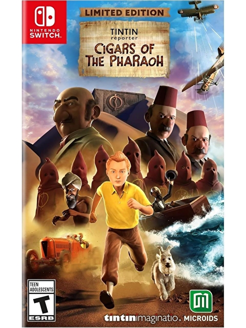 Tintin Reporter  -  Cigars Of The Pharaoh Switch Oyun