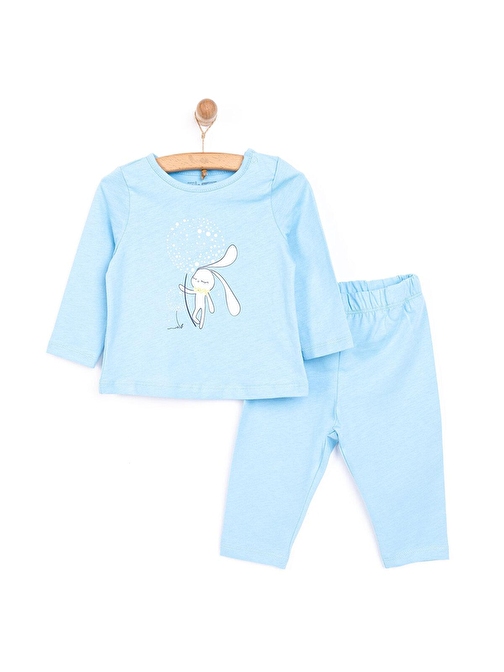 HelloBaby Tavşan Neni Pijama Takımı Erkek Bebek