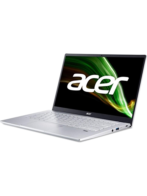 Acer Swift 3 Sf314-43-R09W AMD Ryzen7 5700U 16GB 512GB SSD AMD Radeon 14'' Linux Gümüş Notebook