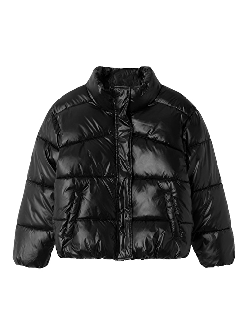 I13231167-BLACK Name It Nkfmonna Puffer Jacket1 &amp;Ccedil;ocuk Mont Siyah