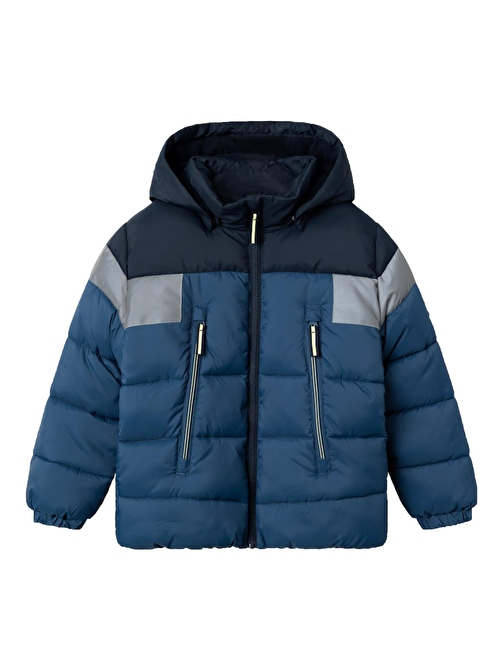 I13231327-DARK DENİM Name It Nkmmontel Puffer Jacket Ref &amp;Ccedil;ocuk Mont Lacivert