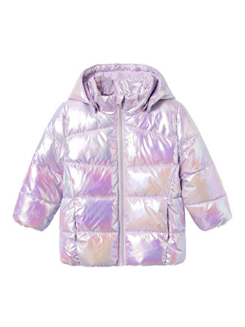 I13231154-ORCBLOOM Name It Nmfmolına Jacket Shıny &amp;Ccedil;ocuk Mont Pembe