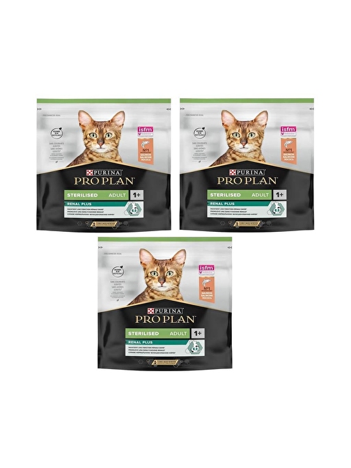 Proplan Sterilised Somon Kısır Kedi Maması 400 Gr*3 Adet