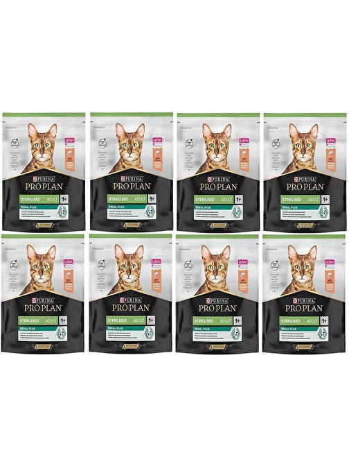 Proplan Sterilised Somon Kısır Kedi Maması 400 Gr*8 Adet