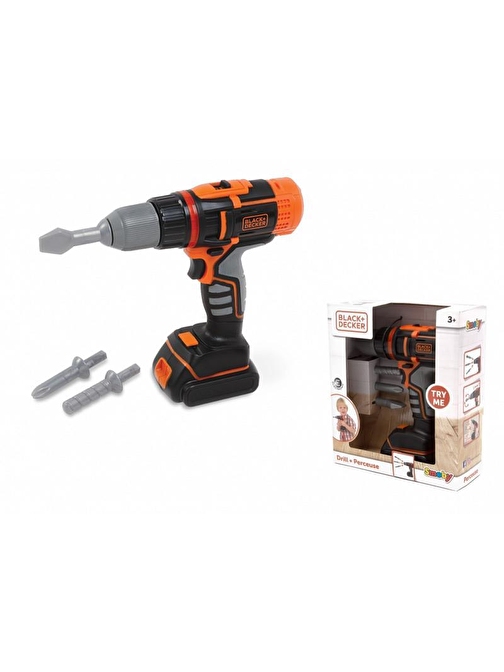 Smoby Black & Decker Elektirikli Matkap 360916 