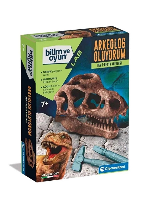 Bilim Ve Oyun Arkeolog Oluyorum Dev T-Rex'in Kafatası 64469