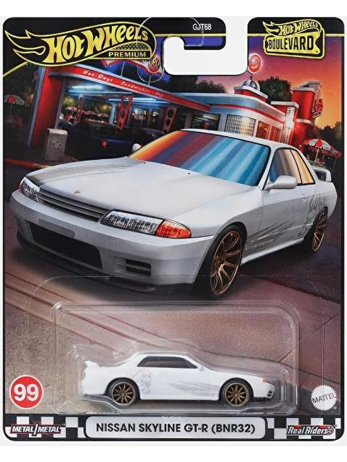 Hot Wheels Premium Boulevard Nissan Skyline GT-R (BNR32) HRT74