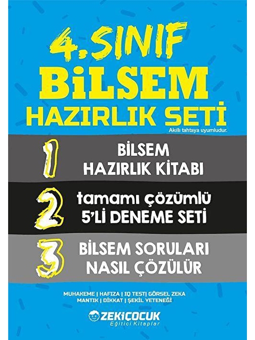 4. Sınıf Bilsem Hazırlık Seti Zeki Çocuk