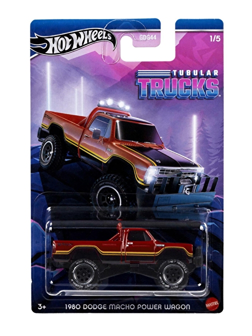 Uzun Kart Tubular Trucks 1980 Dodge Macho Power Wagon