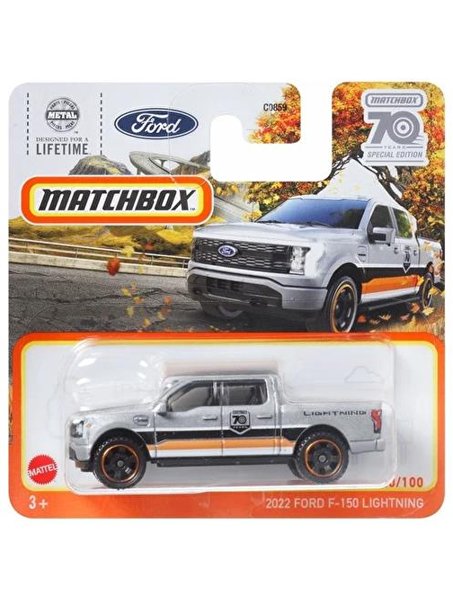 Matchbox Tekli Arabalar 2022 Ford F-150 Lightning HLC83