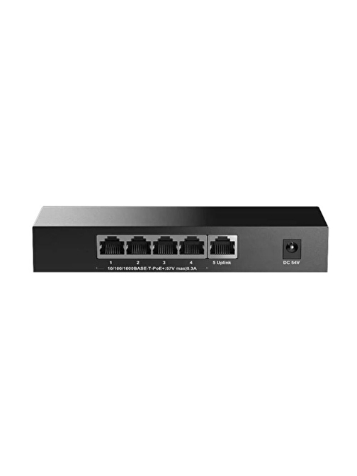 H3C Magic BS205T-P 4 Port Poe+ 1 Port Uplink 10-100-1000 Mbps Metal Kasa Swich