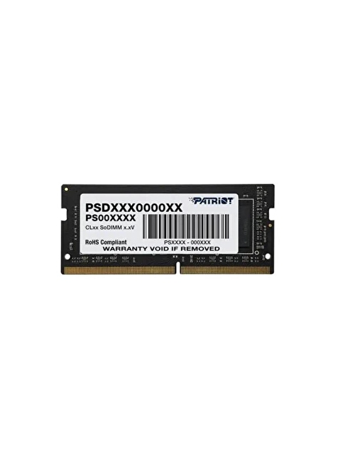 Patriot Signature Line PSD432G32002S 32GB(1x32GB) DDR4 3200MHz CL22 SODIMM Notebook Ram