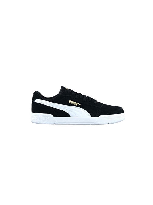 Puma Caracal Sd Unisex Spor Ayakkabı 370304-01 Black-White-Team Gold